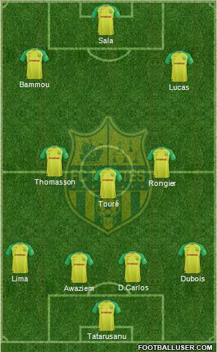 FC Nantes Formation 2017