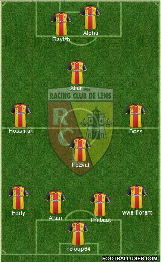 Racing Club de Lens Formation 2017