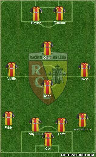 Racing Club de Lens Formation 2017