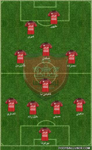 Persepolis Tehran Formation 2017