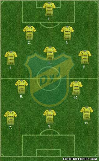 Defensa y Justicia Formation 2017