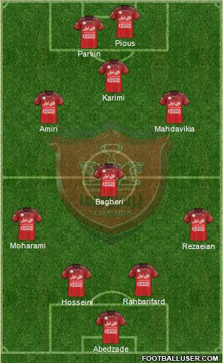 Persepolis Tehran Formation 2017