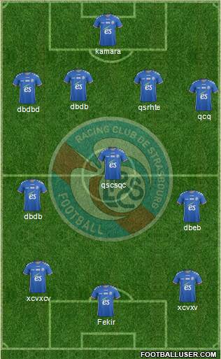 Racing Club de Strasbourg-Football Formation 2017