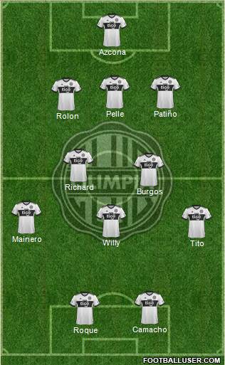 C Olimpia Formation 2017