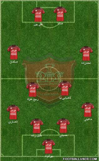 Persepolis Tehran Formation 2017