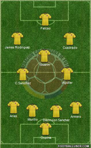 Colombia Formation 2017