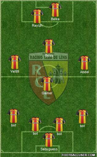 Racing Club de Lens Formation 2017