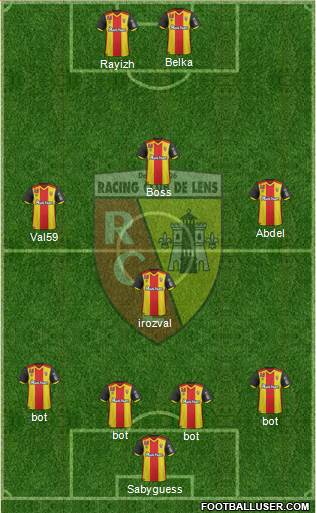 Racing Club de Lens Formation 2017