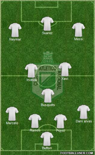 CDC Atlético Nacional Formation 2017