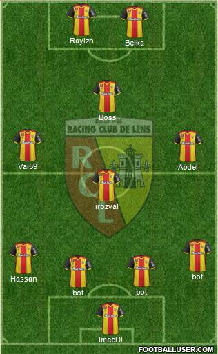 Racing Club de Lens Formation 2017