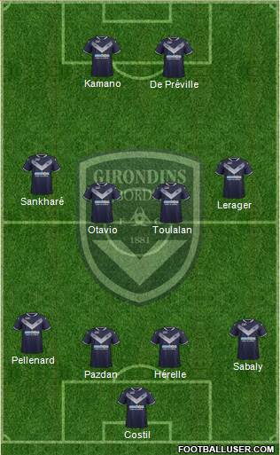 FC Girondins de Bordeaux Formation 2017