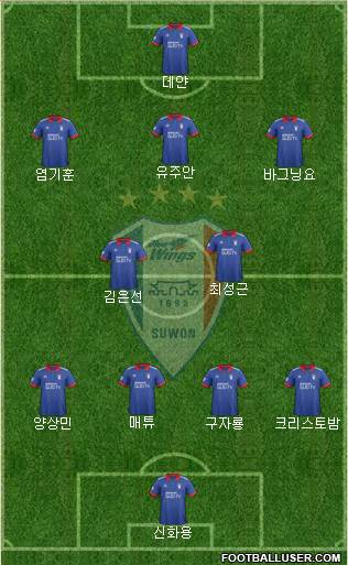 Suwon Samsung Blue Wings Formation 2018