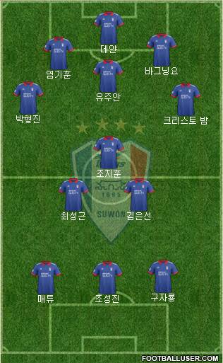 Suwon Samsung Blue Wings Formation 2018