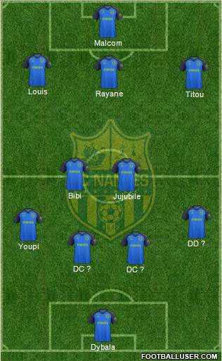 FC Nantes Formation 2018