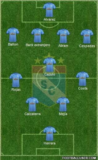 C Sporting Cristal S.A. Formation 2018