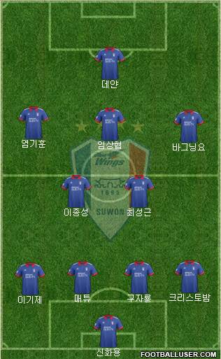 Suwon Samsung Blue Wings Formation 2018