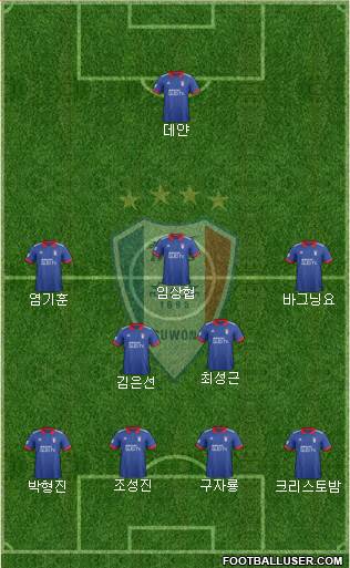 Suwon Samsung Blue Wings Formation 2018