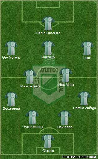 CDC Atlético Nacional Formation 2018