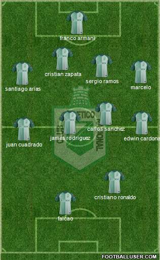 CDC Atlético Nacional Formation 2018