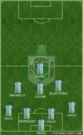 CDC Atlético Nacional Formation 2018