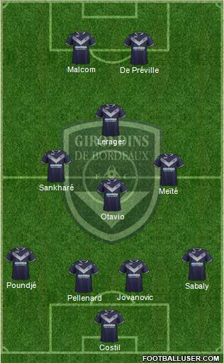 FC Girondins de Bordeaux Formation 2018