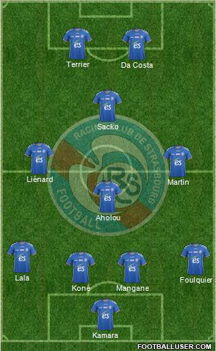 Racing Club de Strasbourg-Football Formation 2018