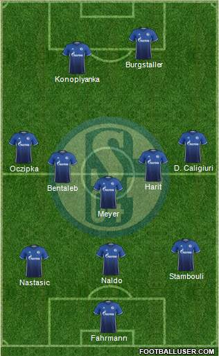 FC Schalke 04 Formation 2018