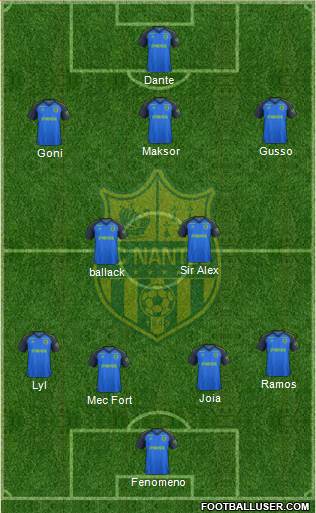 FC Nantes Formation 2018