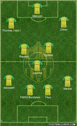 FC Nantes Formation 2018