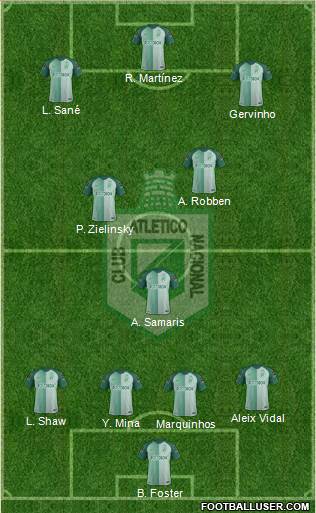 CDC Atlético Nacional Formation 2018