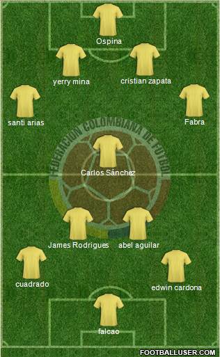 Colombia Formation 2018