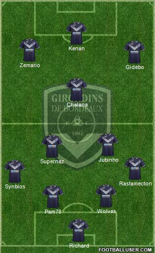 FC Girondins de Bordeaux Formation 2018