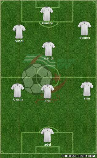 Algeria Formation 2018