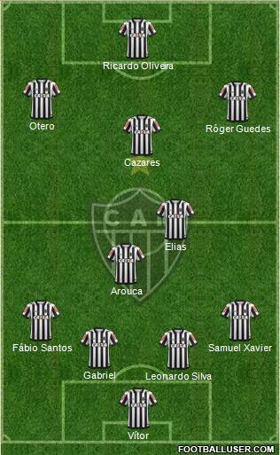 C Atlético Mineiro Formation 2018