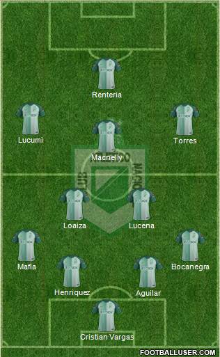 CDC Atlético Nacional Formation 2018