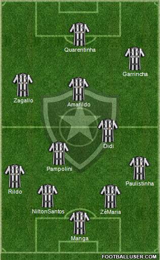 Botafogo FR Formation 2018