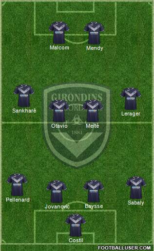 FC Girondins de Bordeaux Formation 2018