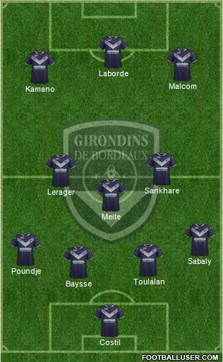 FC Girondins de Bordeaux Formation 2018