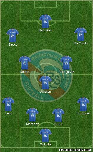 Racing Club de Strasbourg-Football Formation 2018