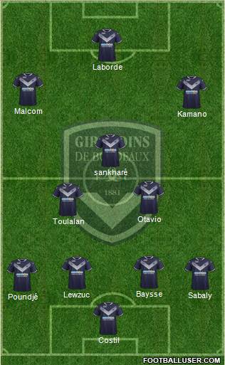 FC Girondins de Bordeaux Formation 2018