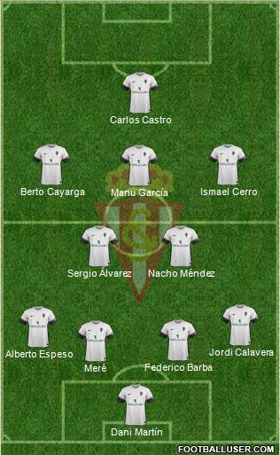 Real Sporting S.A.D. Formation 2018