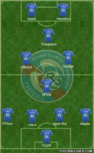 Racing Club de Strasbourg-Football Formation 2018