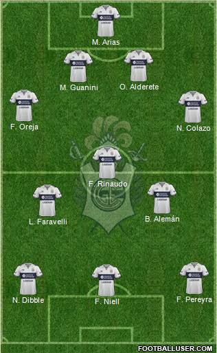 Gimnasia y Esgrima de La Plata Formation 2018