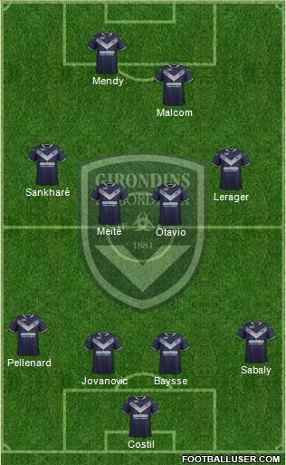 FC Girondins de Bordeaux Formation 2018