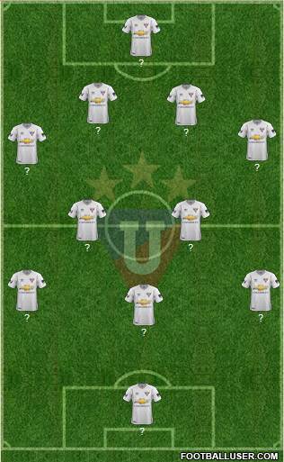 LDU de Quito Formation 2018