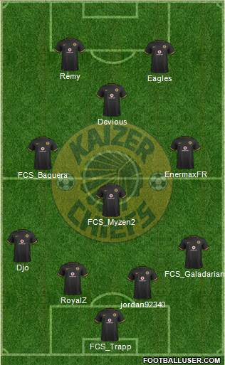 Kaizer Chiefs Formation 2018