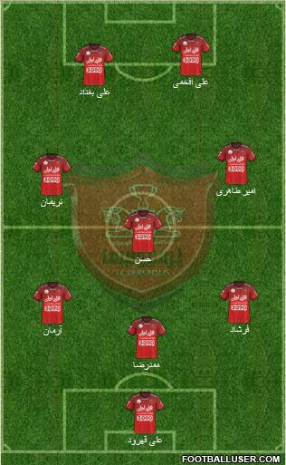 Persepolis Tehran Formation 2018