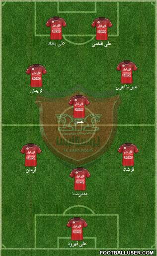 Persepolis Tehran Formation 2018