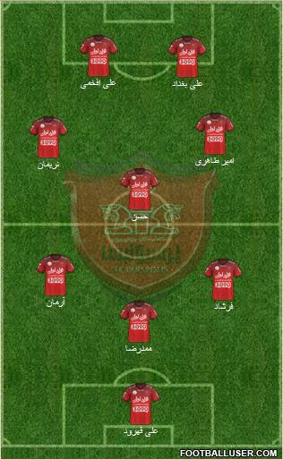 Persepolis Tehran Formation 2018