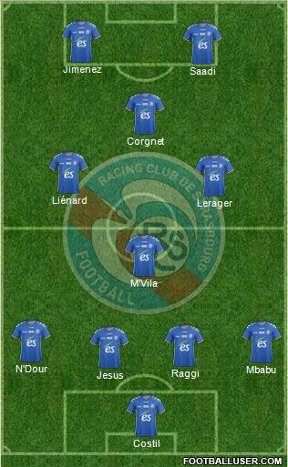 Racing Club de Strasbourg-Football Formation 2018